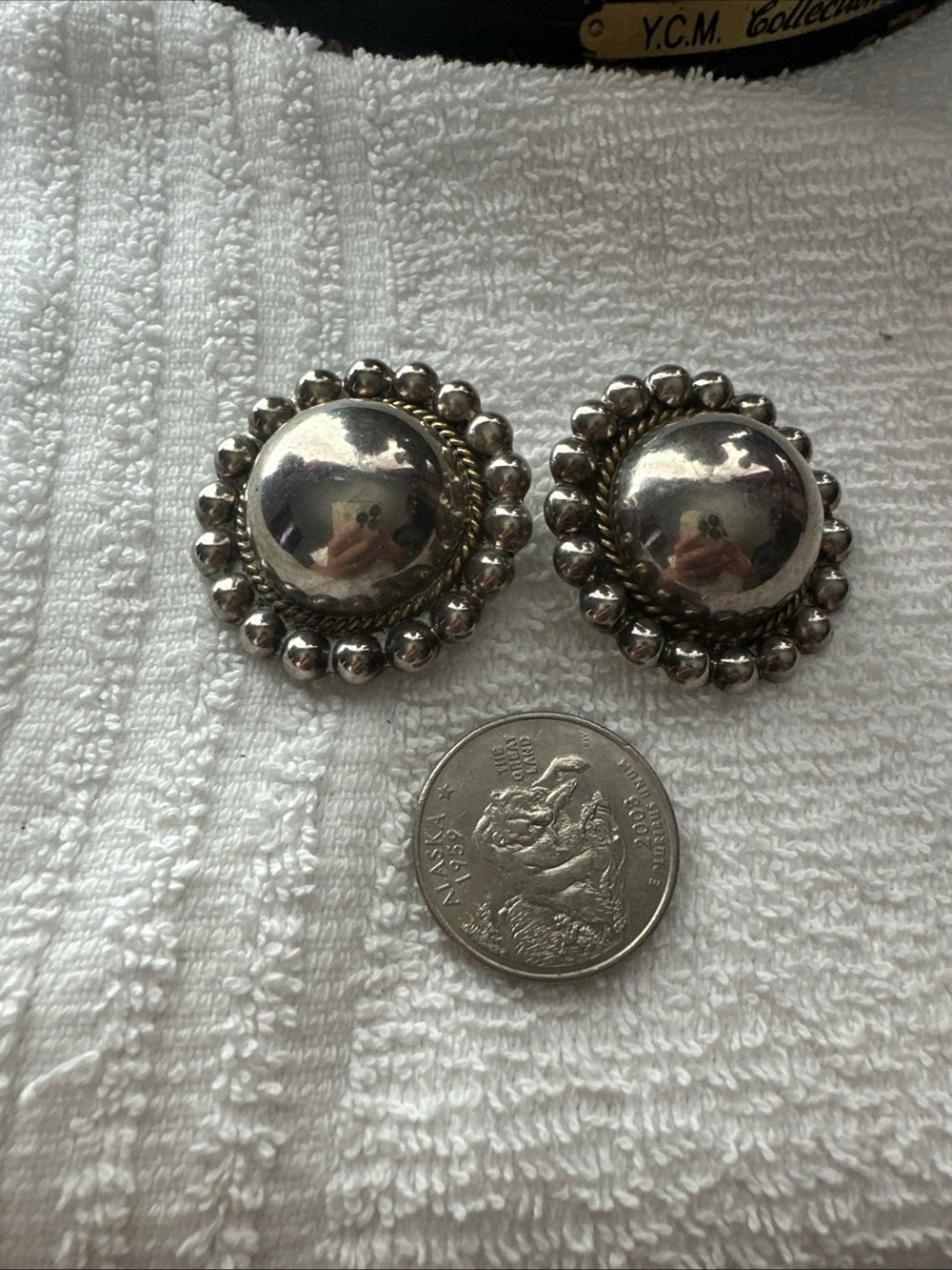 Earring big  Sterling Silver 925